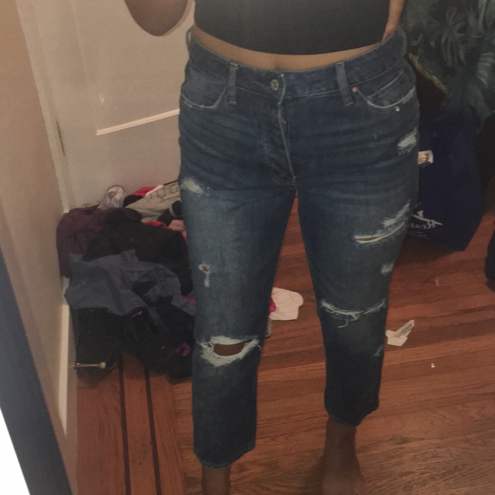 pacsun jeans size 25 mom jeans